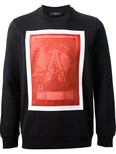 givenchy men sweater print